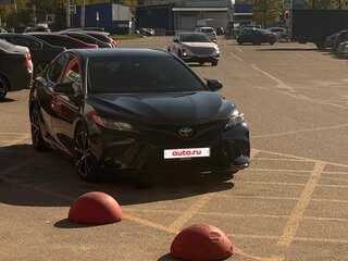 2018 Toyota Camry US Market VIII (XV70), чёрный, 2350000 рублей, вид 1