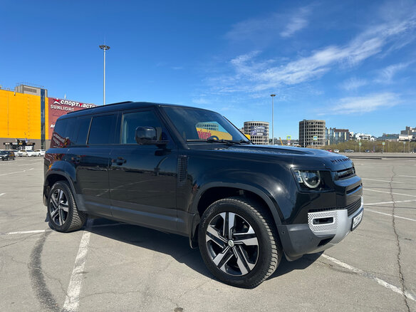 2021 Land Rover Defender 110 II, чёрный, 6300000 рублей - вид 6