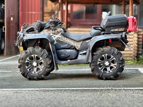2014 BRP Can-Am Outlander X MR 1000R, зелёный, 1270000 рублей, вид 1