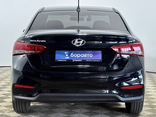 2018 Hyundai Solaris II, чёрный, 1230000 рублей, вид 4