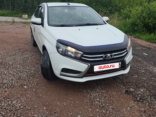 2019 Lada (ВАЗ) Vesta I, белый, 950000 рублей, вид 2