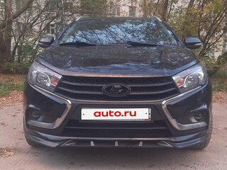 2021 Lada (ВАЗ) Vesta SW I, чёрный, 950000 рублей, вид 3