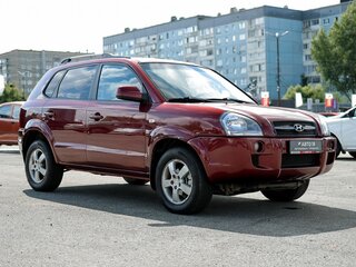 2007 Hyundai Tucson I, красный, 849000 рублей, вид 4