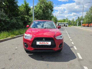 2014 Mitsubishi ASX I Рестайлинг, красный, 1250000 рублей, вид 1