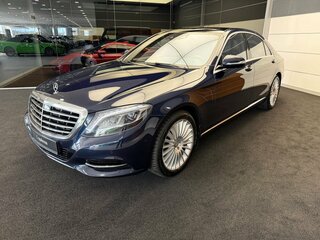 2016 Mercedes-Benz S-Класс 500 Long VI (W222, C217), синий, 3900000 рублей, вид 1