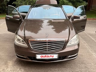 2009 Mercedes-Benz S-Класс 450 V (W221) Рестайлинг, коричневый, 1350000 рублей, вид 1