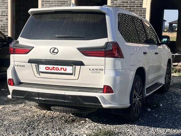 2016 Lexus LX 570 III Рестайлинг 2, белый
