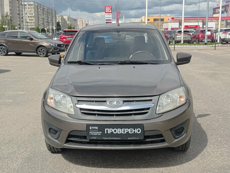 2015 Lada (ВАЗ) Granta I, коричневый, 355000 рублей, вид 2
