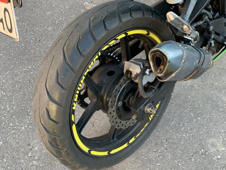 2012 Kawasaki Ninja 250R, зелёный, 265000 рублей, вид 5