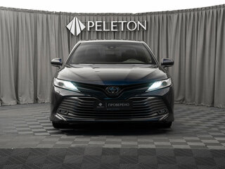 2020 Toyota Camry VIII (XV70), синий, 3250000 рублей, вид 3