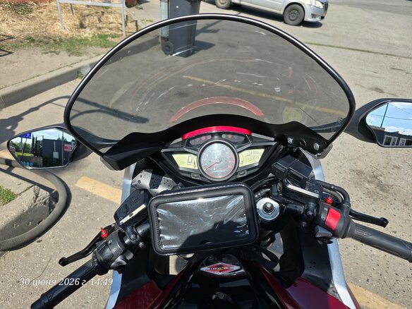 2010 Honda VFR 1200, красный, 750000 рублей - вид 10