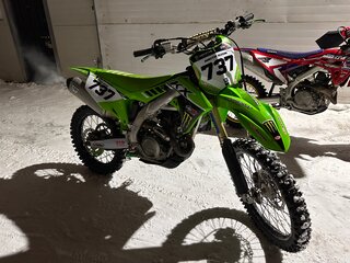 2019 Kawasaki KX 450, зелёный, 495000 рублей, вид 3
