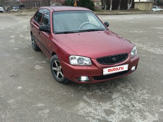 2004 Hyundai Accent ТагАЗ II, пурпурный, 470000 рублей, вид 2