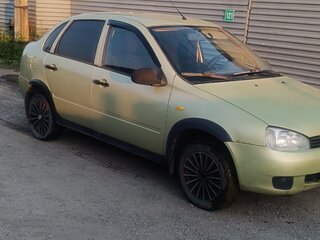 2006 Lada (ВАЗ) Kalina I, зелёный, 120000 рублей, вид 3