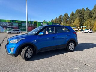 2019 Hyundai Creta I, синий, 1580000 рублей, вид 4