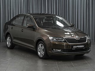 2018 Skoda Rapid I Рестайлинг, коричневый, 1272000 рублей, вид 1