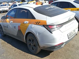 2023 Hyundai Elantra VII (CN7), белый, 1725000 рублей, вид 4