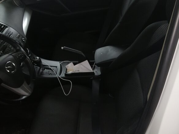 2013 Mazda 3 II (BL) Рестайлинг, белый, 870000 рублей - вид 2