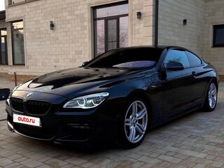 2015 BMW 6 серии 640i xDrive III (F06/F13/F12) Рестайлинг, чёрный, 3459000 рублей, вид 1