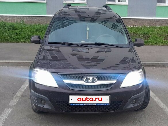 2014 Lada (ВАЗ) Largus I, коричневый, 680000 рублей - вид 1