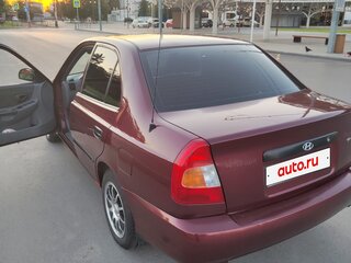 2008 Hyundai Accent ТагАЗ II, красный, 490000 рублей, вид 5