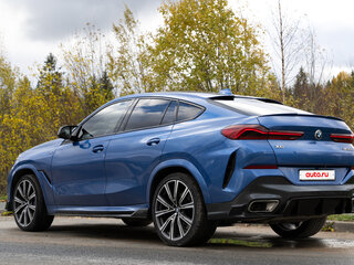 2020 BMW X6 M50d III (G06), синий, 9200000 рублей, вид 5