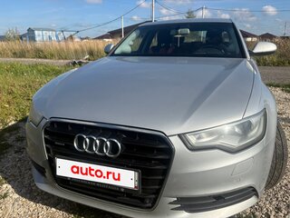 2012 Audi A6 IV (C7), серебристый, 1300000 рублей, вид 2