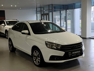 2015 Lada (ВАЗ) Vesta I, белый, 765000 рублей, вид 3