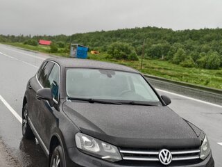 2010 Volkswagen Touareg II, чёрный, 1800000 рублей, вид 3