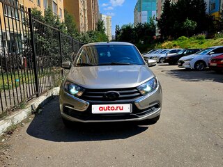 2019 Lada (ВАЗ) Granta I Рестайлинг, серебристый, 735000 рублей, вид 1