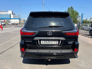 2019 Lexus LX 570 III Рестайлинг 2, чёрный, 7000000 рублей, вид 5