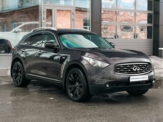 2009 Infiniti FX35 II (S51), коричневый, 1450000 рублей, вид 3