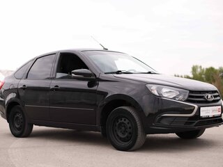 2022 Lada (ВАЗ) Granta I Рестайлинг, чёрный, 590068 рублей, вид 3
