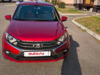 2018 Lada (ВАЗ) Granta I Рестайлинг, красный, 610000 рублей, вид 1