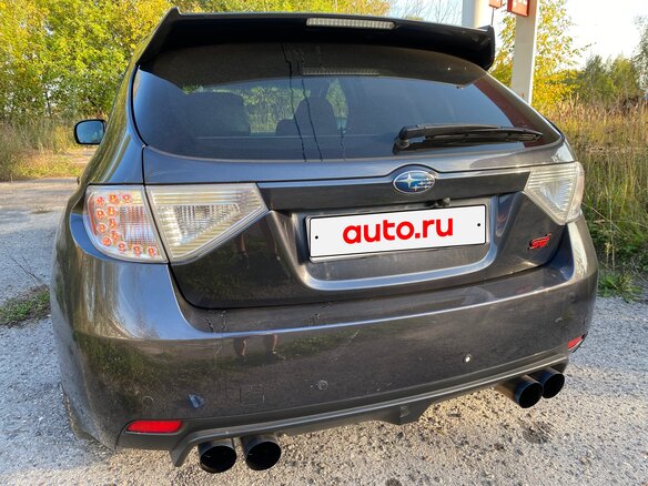 2011 Subaru Impreza WRX III Рестайлинг, серый - вид 9