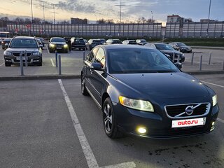2008 Volvo S40 II Рестайлинг, синий, 700000 рублей, вид 3