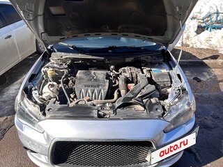 2012 Mitsubishi Lancer X Рестайлинг, серебристый, 800000 рублей, вид 5