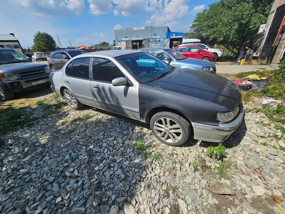 1997 Nissan Cefiro II (A32), серый, 350000 рублей - вид 1