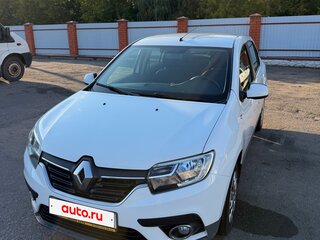 2021 Renault Logan II Рестайлинг, белый, 880000 рублей, вид 2