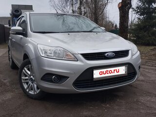 2009 Ford Focus II Рестайлинг, серебристый, 700000 рублей, вид 2