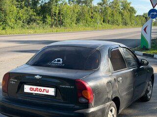 2008 Chevrolet Lanos I, чёрный, 145500 рублей, вид 4