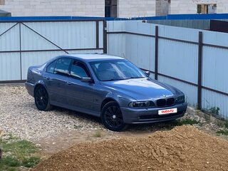 2001 BMW 5 серии 525i IV (E39) Рестайлинг, голубой, 800000 рублей, вид 4