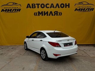 2014 Hyundai Solaris I Рестайлинг, белый, 899000 рублей, вид 3