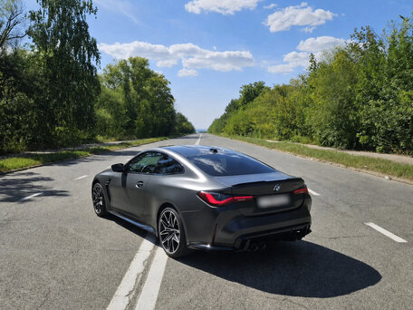 2024 BMW M4 Competition Package G82/G83, серый, вид 2
