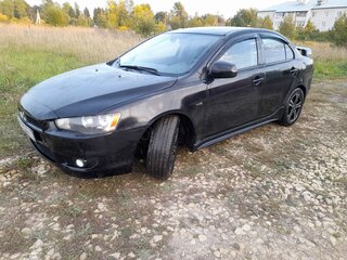 2008 Mitsubishi Lancer X, чёрный, 530000 рублей, вид 2