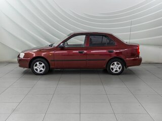 2011 Hyundai Accent ТагАЗ II, красный, 498000 рублей, вид 4