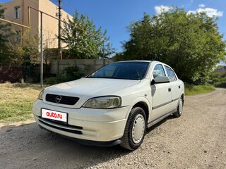2000 Opel Astra G, белый, 365000 рублей, вид 1