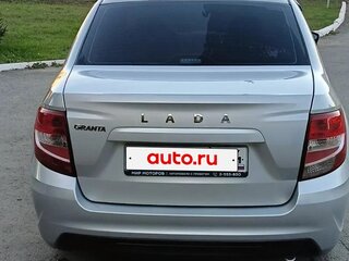2021 Lada (ВАЗ) Granta I Рестайлинг, серый, 590000 рублей, вид 3