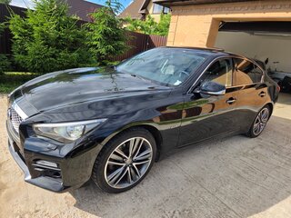 2017 Infiniti Q50 I, чёрный, 2347000 рублей, вид 4