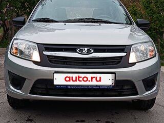 2017 Lada (ВАЗ) Granta I, серебристый, 690000 рублей, вид 2